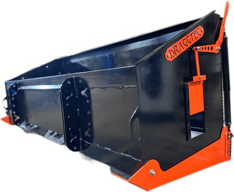 spreading asphalt with skid steer|asphalt truck drag box.